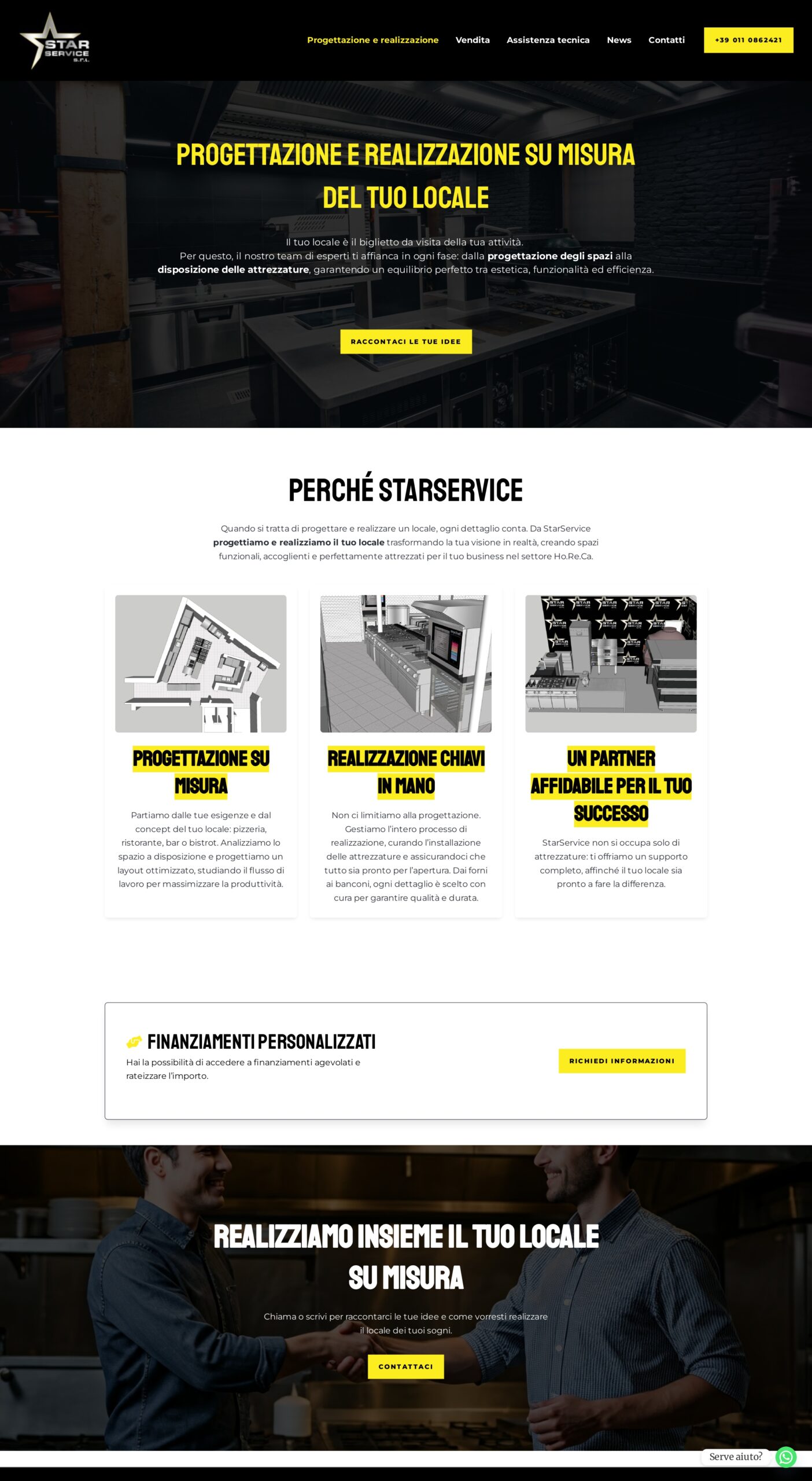 Star service progettazione e realizzazione locali
